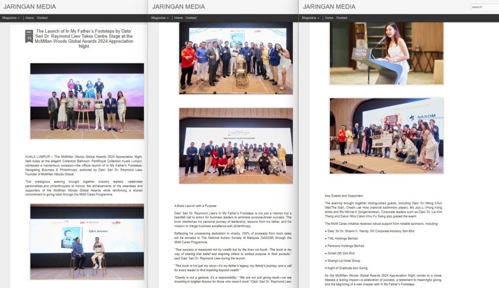 McMillan Woods Global Awards Appreciation Night 2024